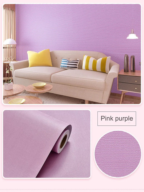 Pink Wall Paper Sticker Selection