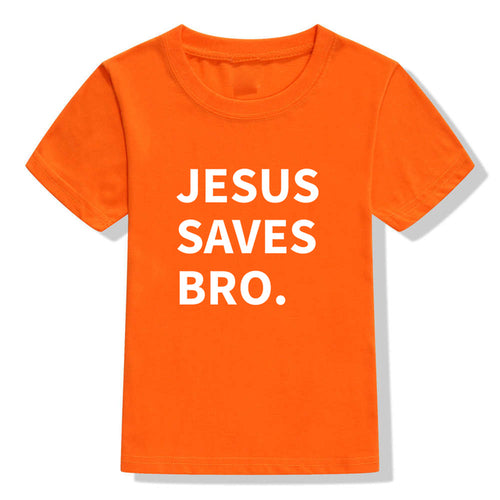 Jesus Saves Bro (12mo- kids size 12)