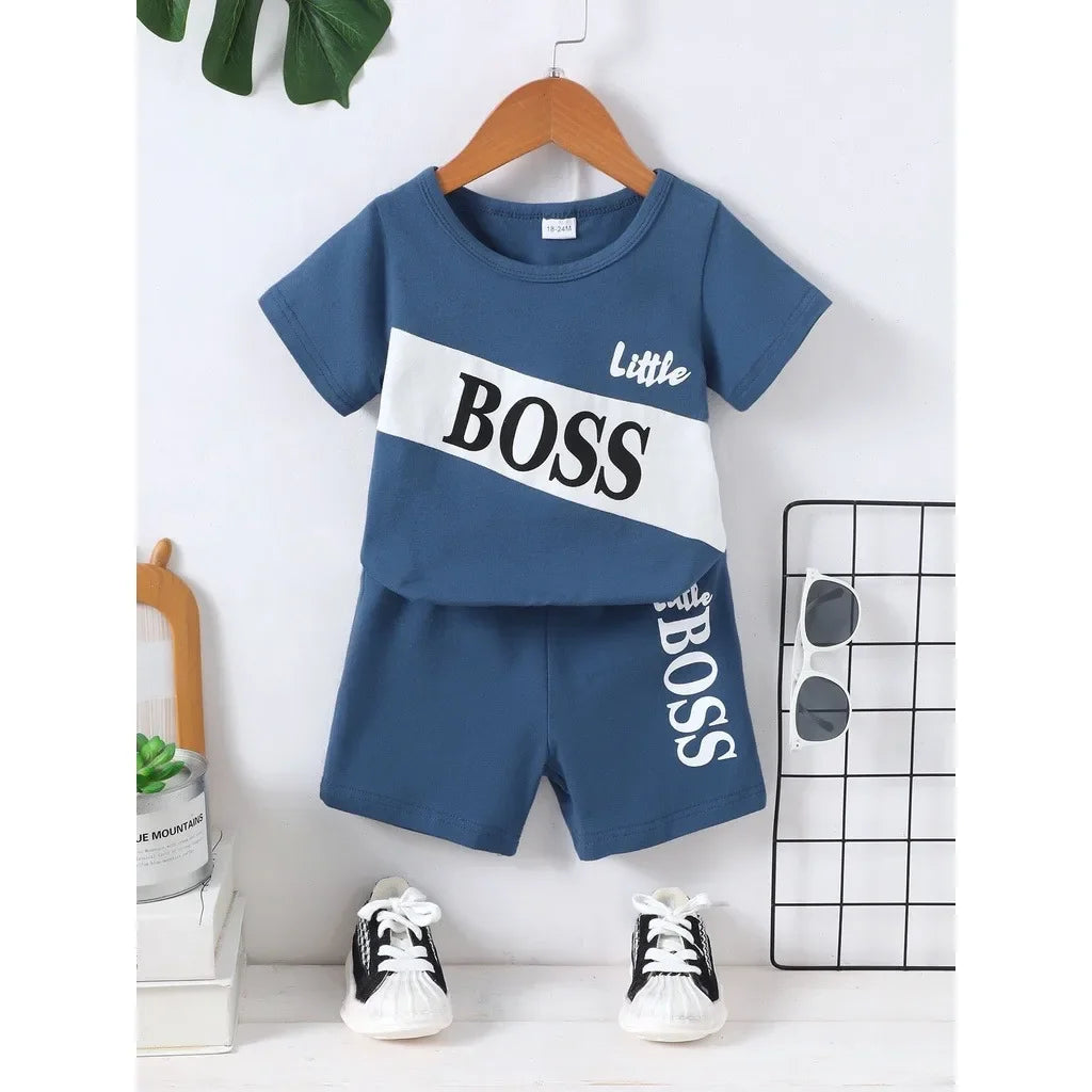 Baby Boys Little Boss Set