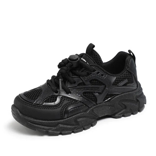 Kids Mesh No-Tie Running Shoe