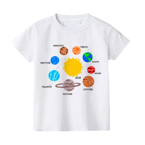 Toddler and Kids Solar System Shirt