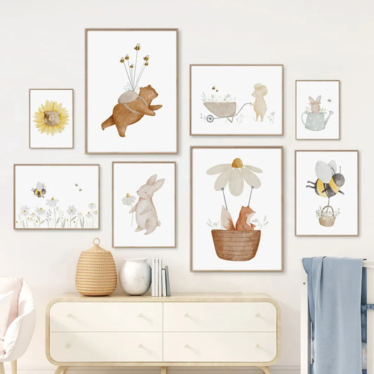 Hundred Acre Wood Canvas Selection (no frame)