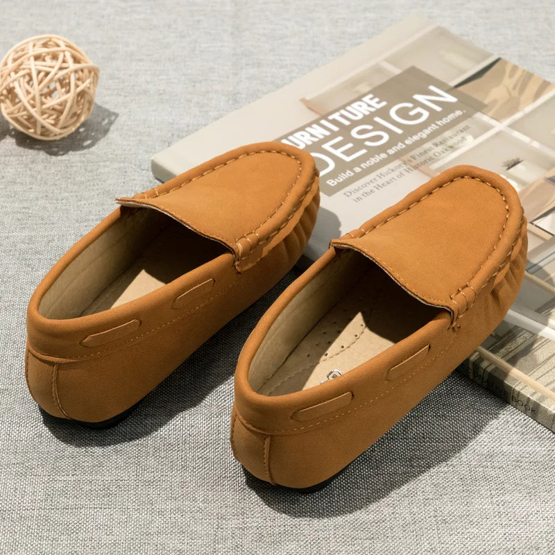 Toddler Boys Suede Loafers