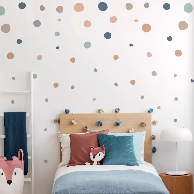 Polka Dots Nursery and Kids Wall Stickers