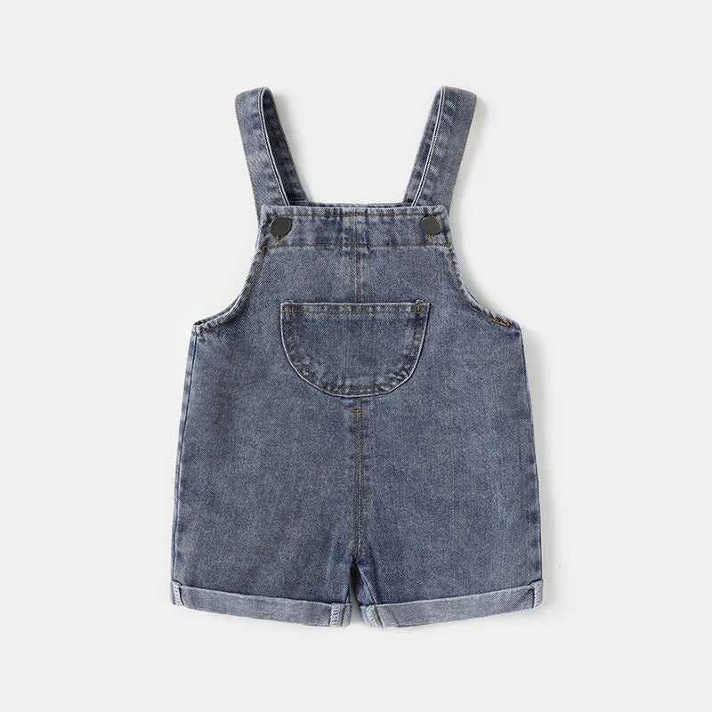 Baby and Toddler Boys Denim Overalls