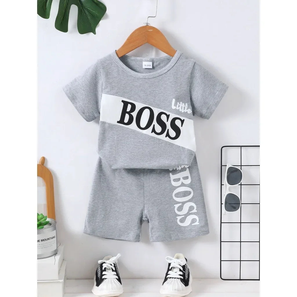 Baby Boys Little Boss Set