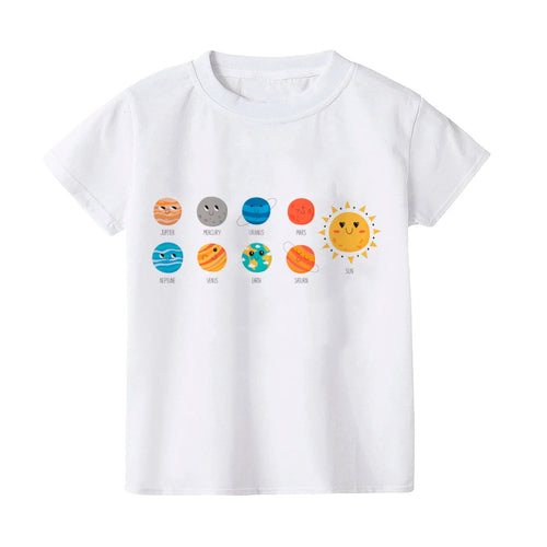 Toddler and Kids Solar System Shirt