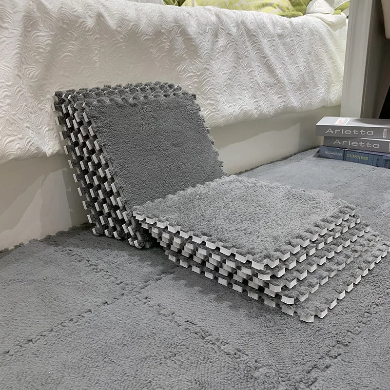 Soft Plush Puzzle Floor Mat