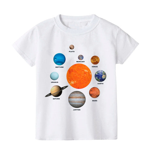 Toddler and Kids Solar System Shirt