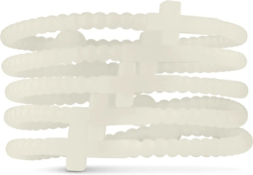 Macaron Colored Cross Bracelets