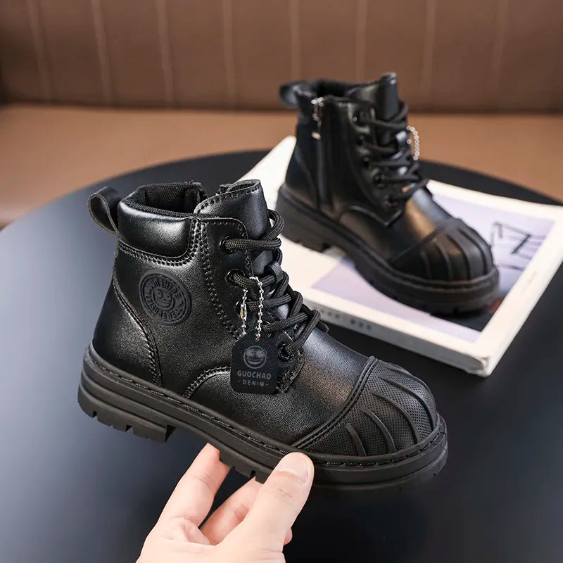 Boys Leather Boots