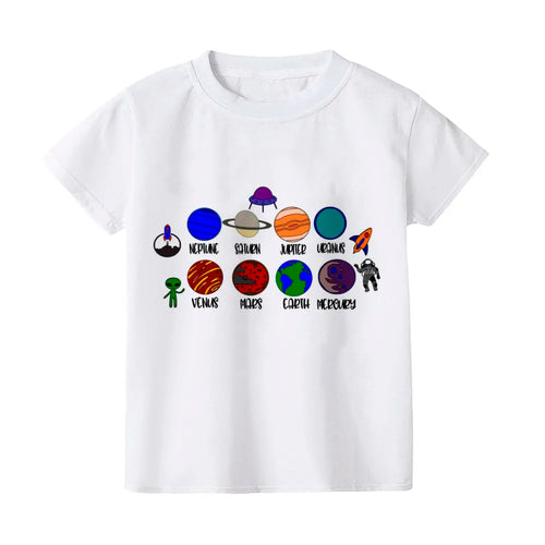 Toddler and Kids Solar System Shirt