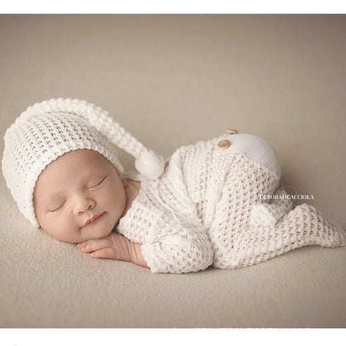 Knitted Newborn Photography Outfit