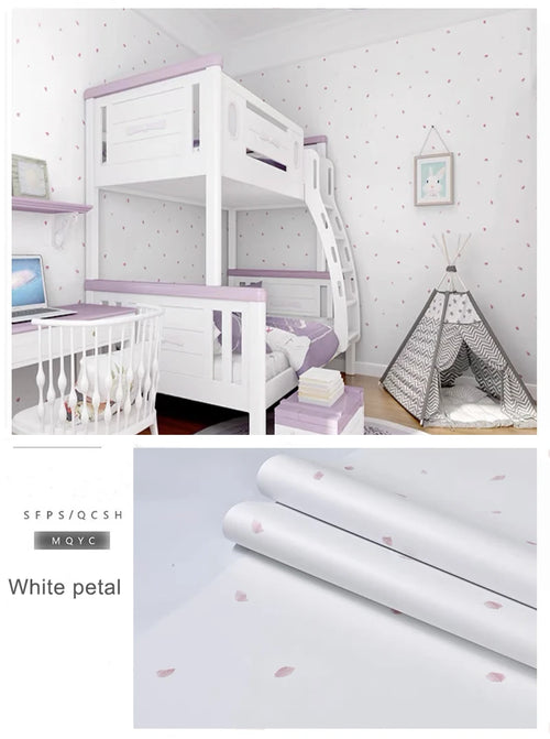 Pink Wall Paper Sticker Selection