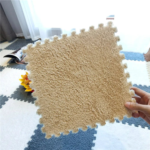 Soft Plush Puzzle Floor Mat