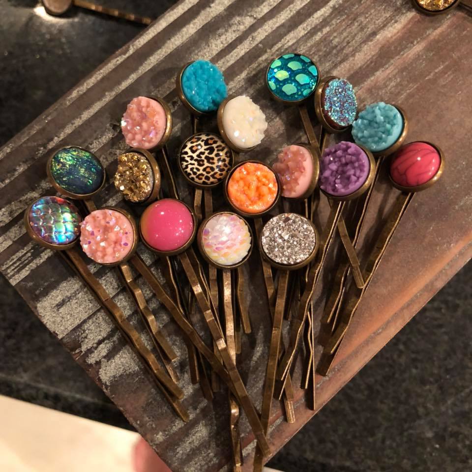 Assorted Handmade Large Bobby Pins